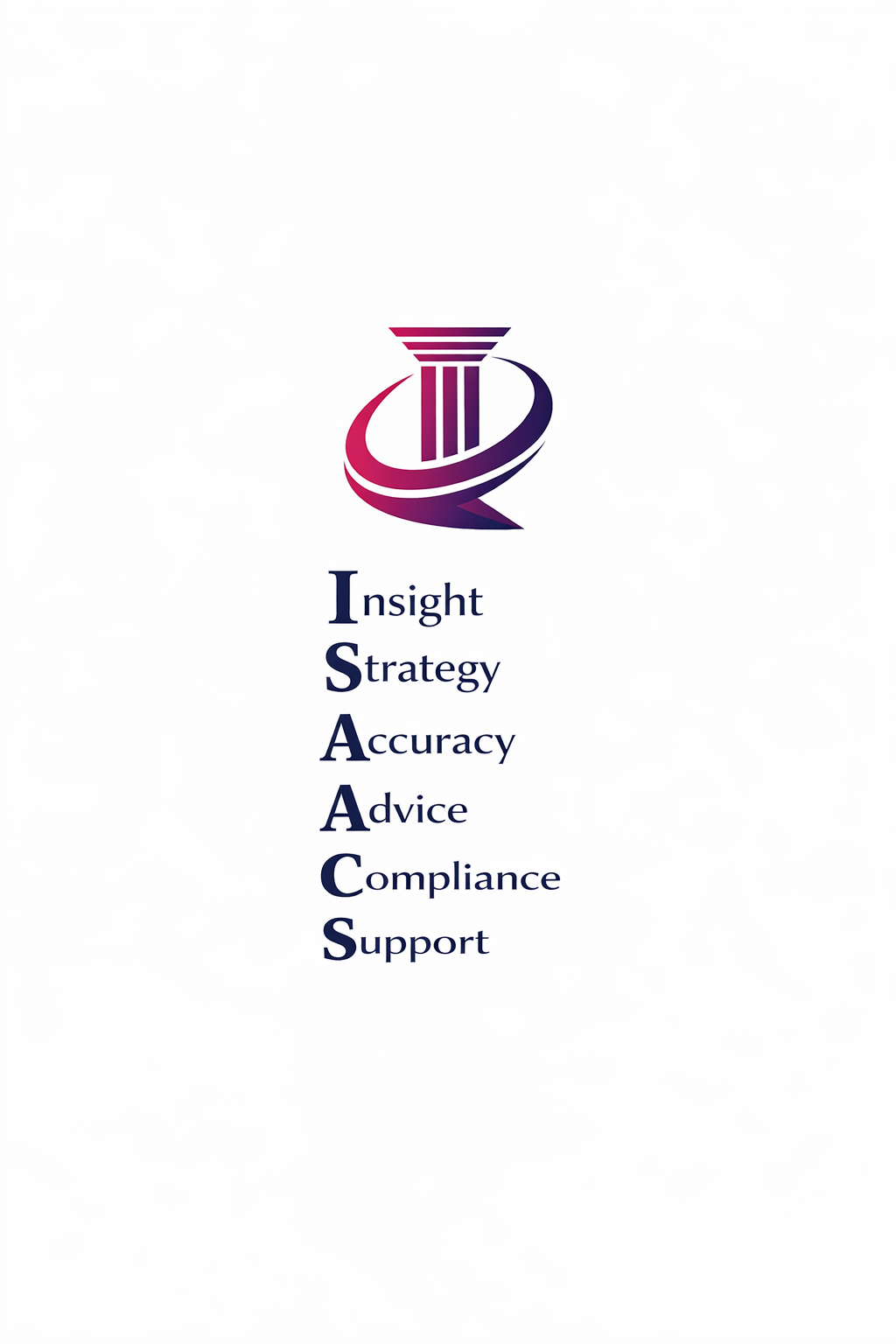 What ISAACS stands for: Insight, Strategy, Accuracy, Advice, Compliance, Support